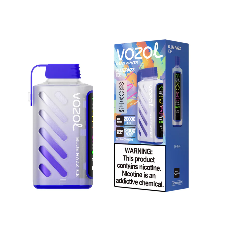 VOZOL Gear Power 20000 Rechargeable Disposable Kit (LED Display)