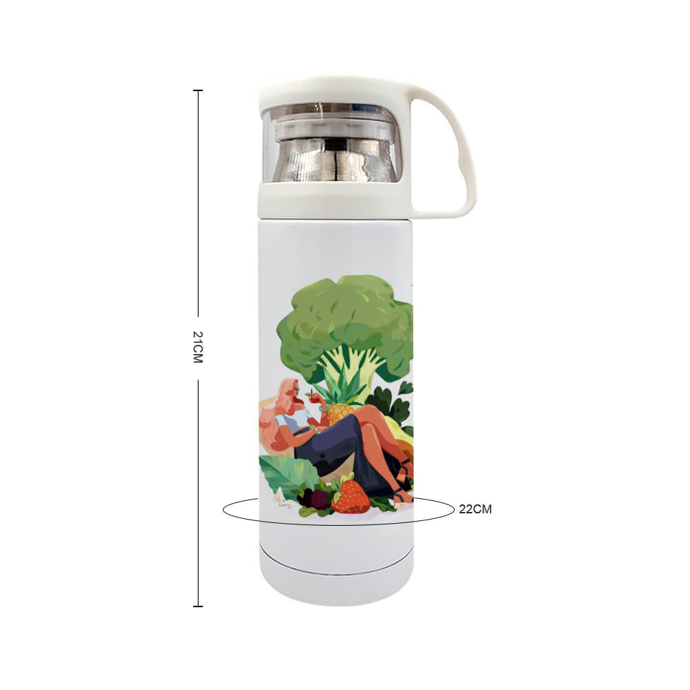 Custom Personalised Photo Thermos Metal Water Bottles (Made in USA, Free Fast Shipping)