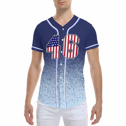 Custom design personalized men's photo baseball jersey uniform J50T (Made in China, Free Fast Shipping)