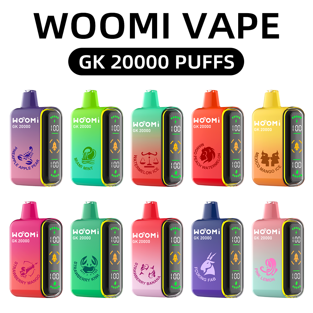 Woomi GK 20000 Puffs Rechargeable Disposable Kit