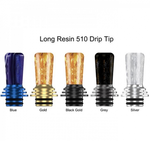 Hellvape Dead Rabbit MTL RTA Long Resin 510 Drip Tip