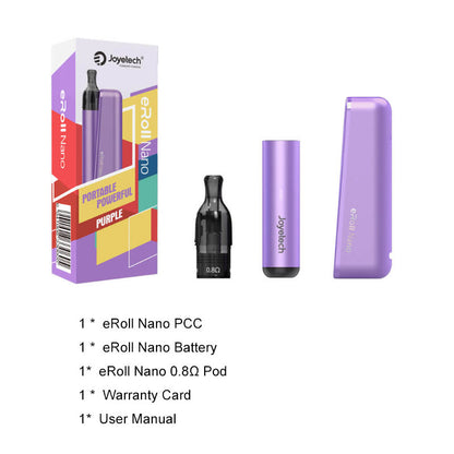 Joyetech eRoll Nano Pod Kit with PCC Box