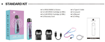 Lost Vape Ursa Nano 2 Pod Kit 900mAh 2.5ml