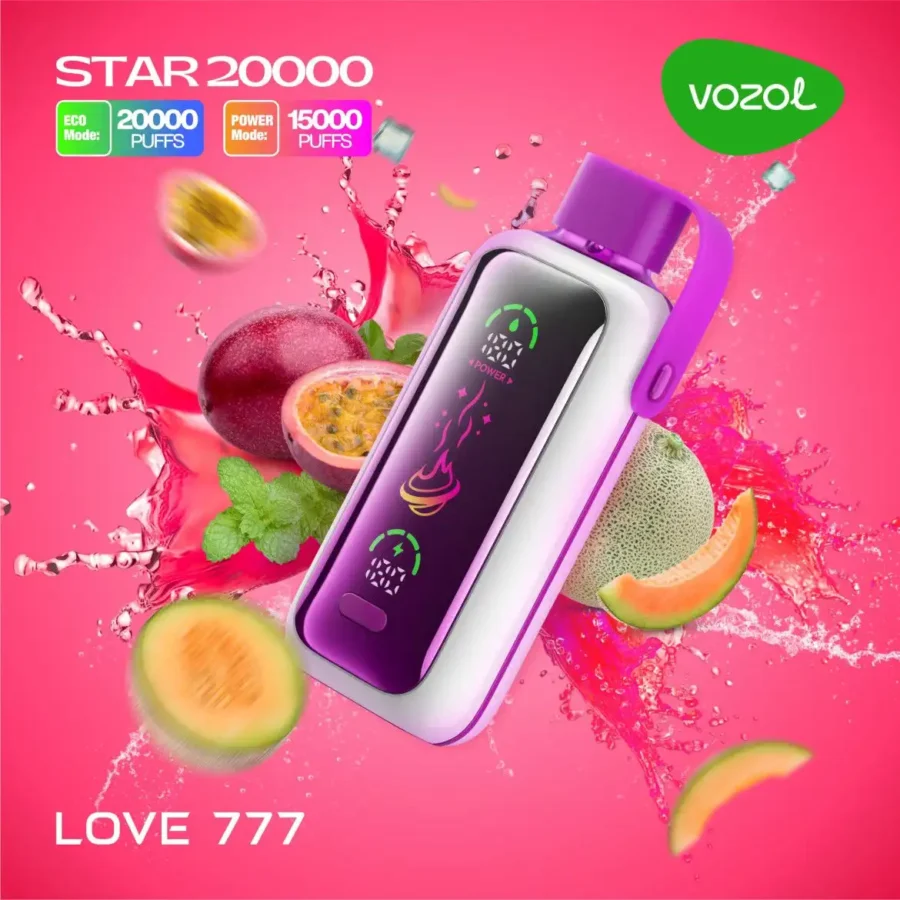 Vozol Star 20000 Puffs Dual Power Rechargeable Disposable Vape