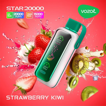 Vozol Star 20000 Puffs Dual Power Rechargeable Disposable Vape