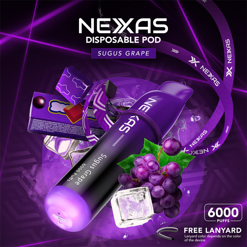 [Clearance Sale] Nexas 6000 Puffs Disposable Kit 600mAh 12ml