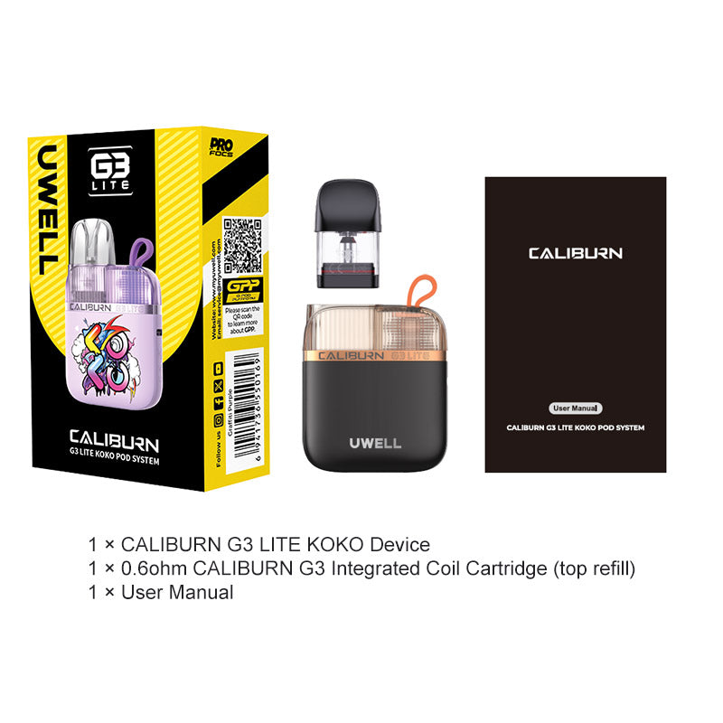 Uwell Caliburn G3 Lite KOKO Pod Kit 25W