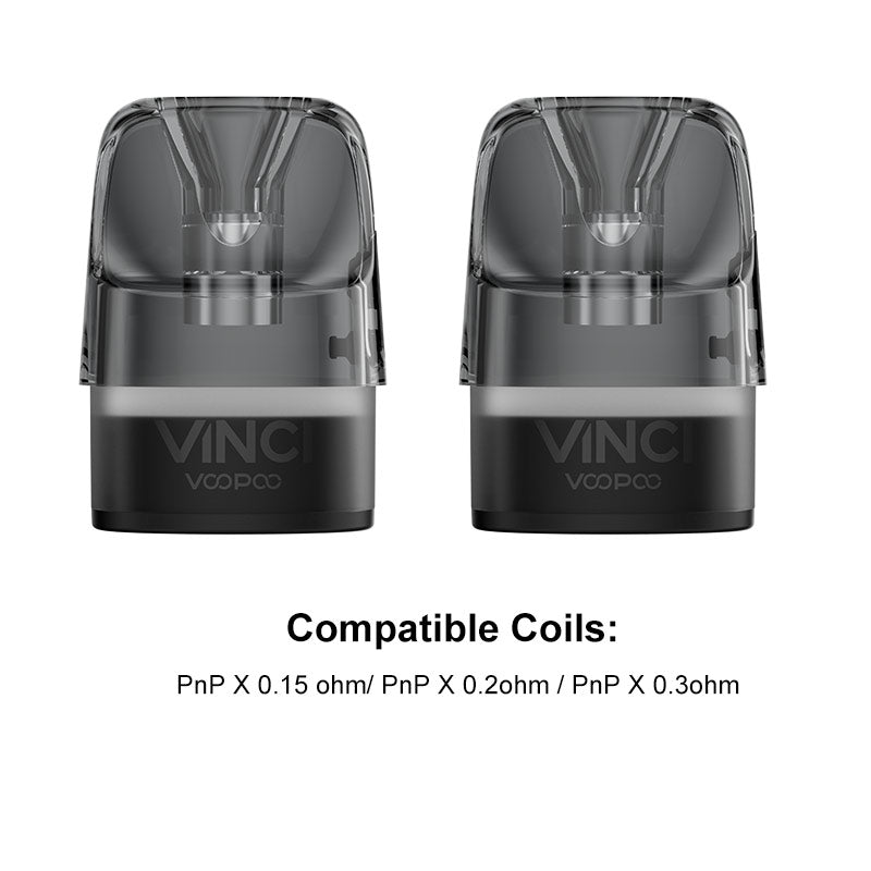 VOOPOO VINCI PnP X Empty Pod Cartridge for VINCI E120 Kit 5ml (2pcs/pack)