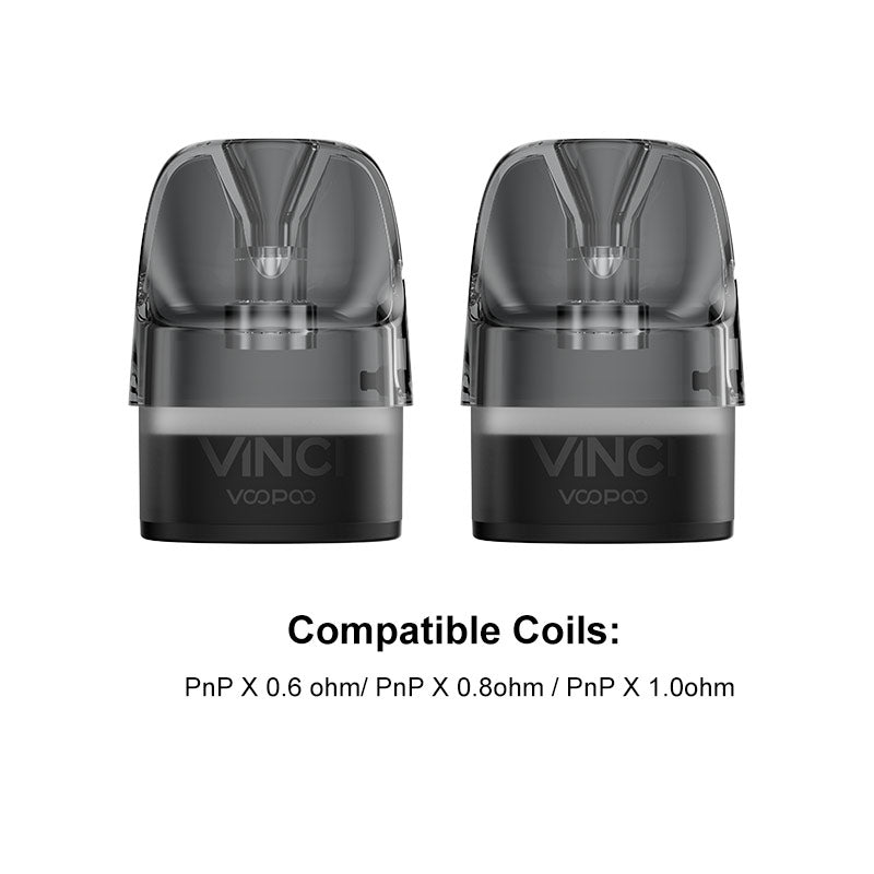 VOOPOO VINCI PnP X Empty Pod Cartridge for VINCI E120 Kit 5ml (2pcs/pack)