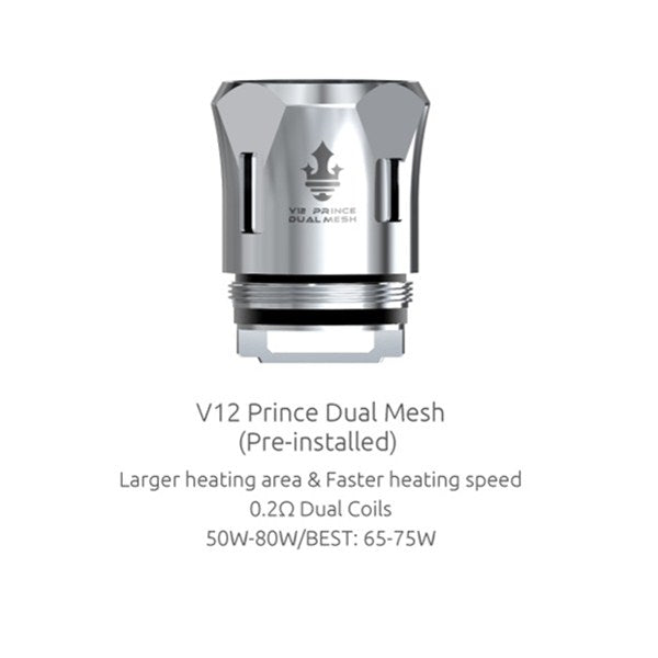 SMOK TFV12 V12 PRINCE Replacement Mesh Coils Tank (3PCS-PACK)