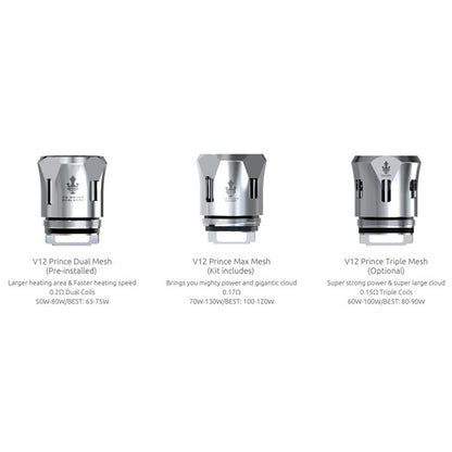 SMOK TFV12 V12 PRINCE Replacement Mesh Coils Tank (3PCS-PACK)