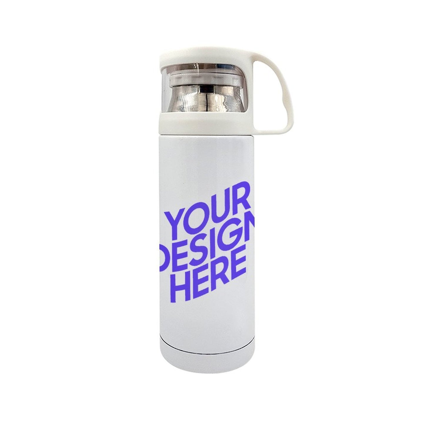 Custom Personalised Photo Thermos Metal Water Bottles (Made in USA, Free Fast Shipping)