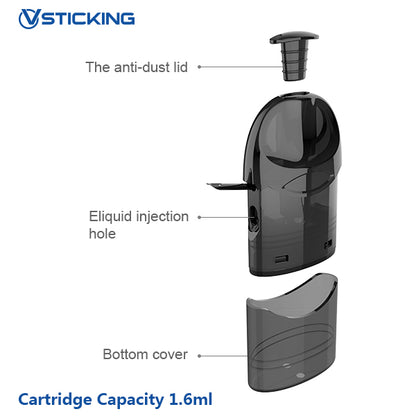 Vsticking VK280 Replacement Cartridge 2pcs/pack