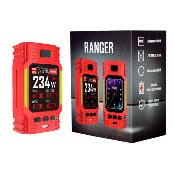 Hugo Vapor Ranger GT234 TC Box Mod