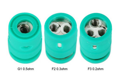 Carrys Green Tank Replaceable Coil 5PCS-PACK